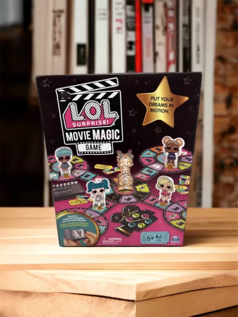 LOL Dolls Surprise Movie Magic Board Game -Ages 5+ kids Game NEW