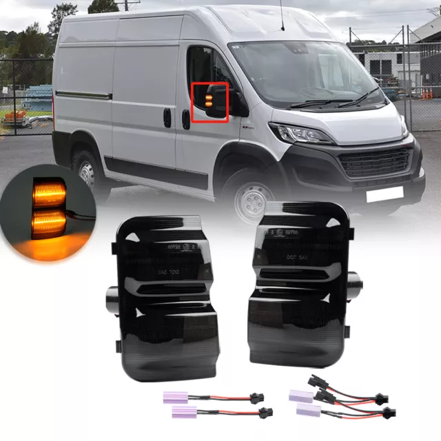 LED Seitenspiegelleuchte Blinklicht für Fiat Ducato Peugeot Boxer Citroën Bj.06-