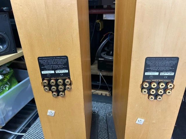 LINN NINKA SPEAKER cabinets for parts, crossovers, plinths £10.80 ...