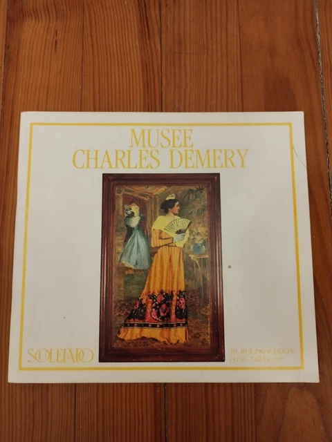 2 Assiettes En Porcelaine Léo Lelée - Musée Charles Demery - Femme Dansante