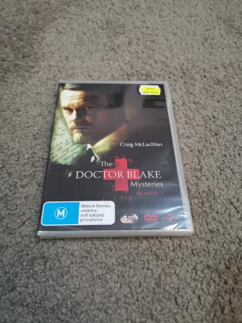 The Doctor Blake Mysteries Season 1 Brand New Region 4 DVD