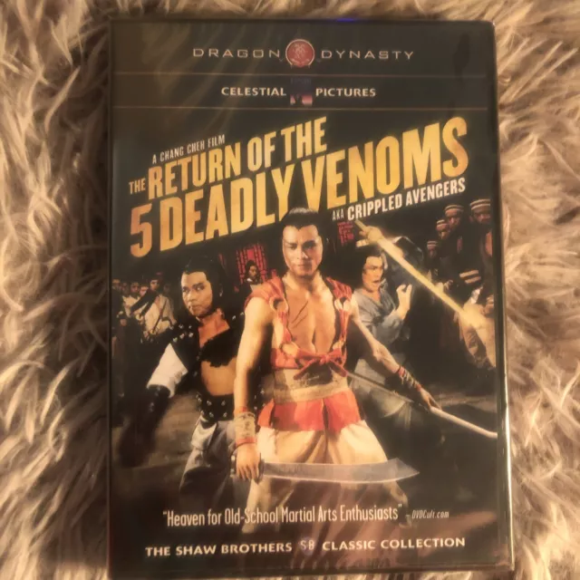 Return of the 5 Deadly Venoms (DVD, 1978)