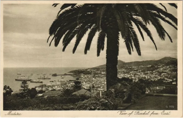 CPA AK MADEIRA - View of Funchal from East PORTUGAL (760047)