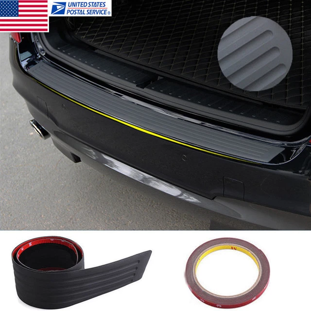 CAR RUBBER REAR Bumper Protector Guard Sticker Decorative Anti Scratch