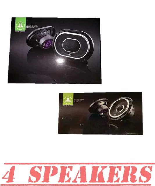 JL AUDIO C2 Series 6.5" 2 way coaxial speakers + 6x9" Coaxial 3 Way Car Speakers
