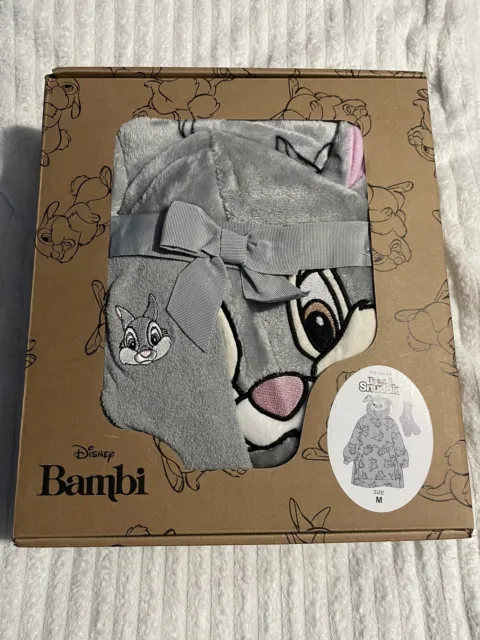 Primark Snuddie Disney Bambi Thumper Kapuzen-Snuddie + Socken Geschenkset Neu