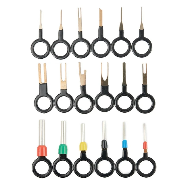 Kit CARALL 10 Pezzi Per Smontaggio Auto – Leve In Plastica Anti Graffio Per Radio, Cruscotto E Luci - 4