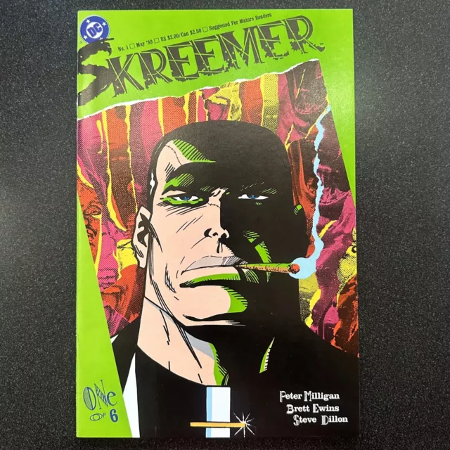 Skreemer #1 (May 1989) DC Comics • First Issue • Suggested for Mature Readers •