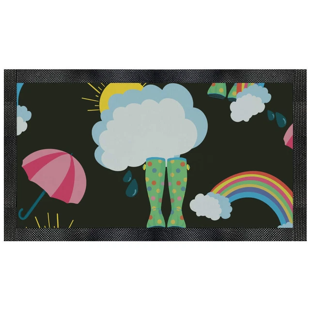 'Rainy weather design' Pet Feeding Mat (PM00020481)