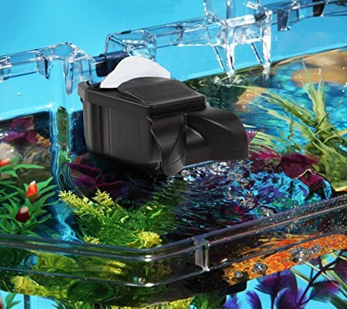 Koller Products 6.5-Gallon Aquarium Kit with Power Filter and LED Lighting, (... 3