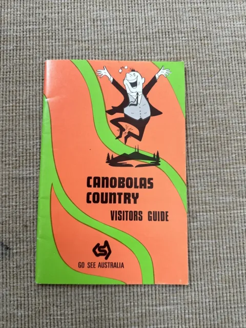 Canobolas Country Visitors Guide Vintage 1970’s NSW
