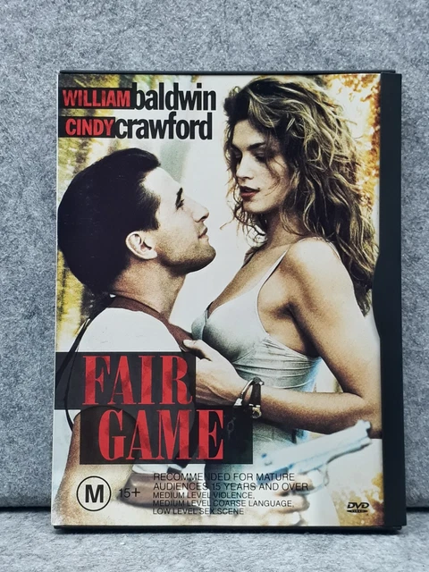 FAIR GAME Baldwin Crawford 1995 Romance Movie DVD Region 4 PAL | Free Fast Post