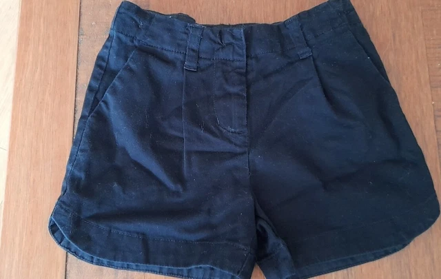Next  Designer Black Cotton Girls Shorts Aged 4 Years - 104 Cm