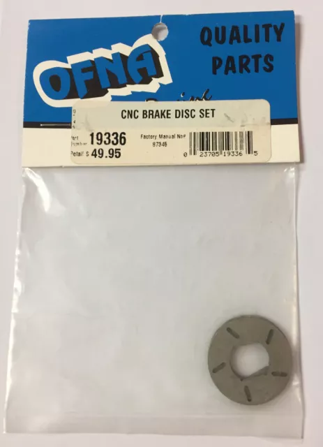 OFNA 19336 CNC Brake Disc Set RC Radio Control Part NEW