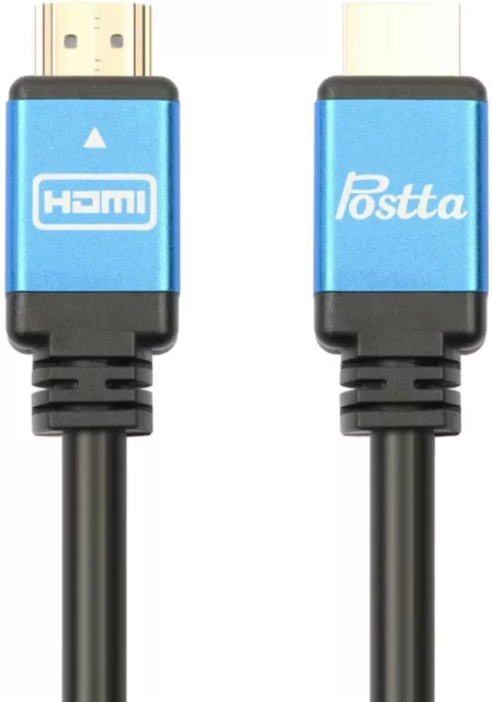 Postta Ultra HDMI Cable(3 M)HDMI 2.0V Support 4K 2160P,1080P,3D,Audio Return and