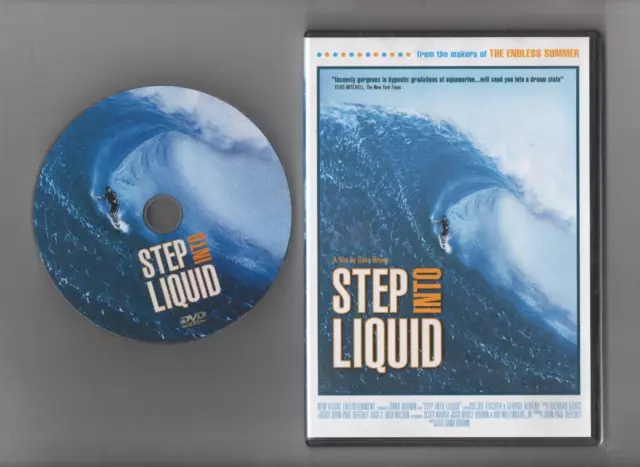 Step Into Liquid ~Surfing DVD from Dana Brown~ ***Free P&P***