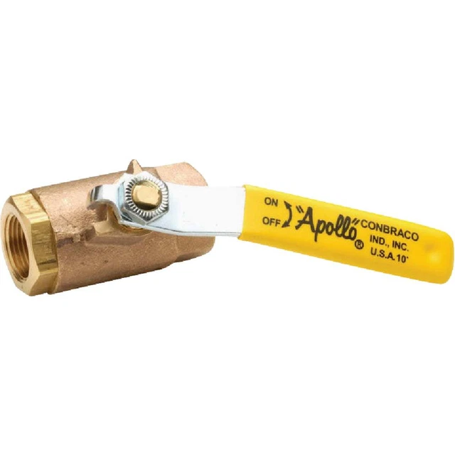 Apollo 3/8 In. NPT Bronze Threaded Ball Valve 70LF10201 Apollo 70LF10201 3/8"