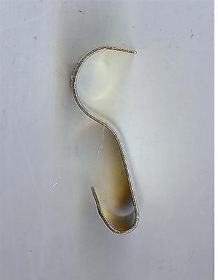 NEW brass Victorian design picture rail molding  hook Very decorative 2