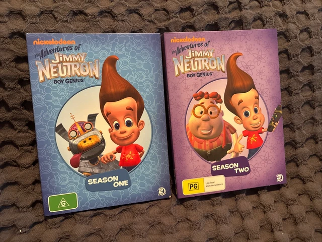 JIMMY NEUTRON -THE Adventures of : Boy Genius SEASONS 1 2 DVD ...