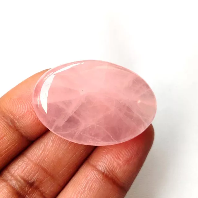 Massive Pink Rose Quartz Cabochon Natural Gemstone Loose For Jewelry RS-B