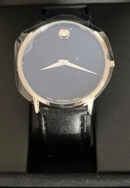 Movado 0607270 Men's Museum Classic Blue Dial Quartz Watch
