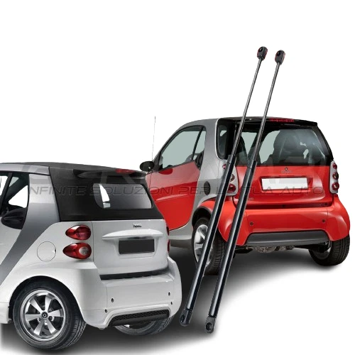 COPPIA 2 MOLLA A GAS COFANO BAGAGLIAIO SMART FORTWO COUPE - Foto 10