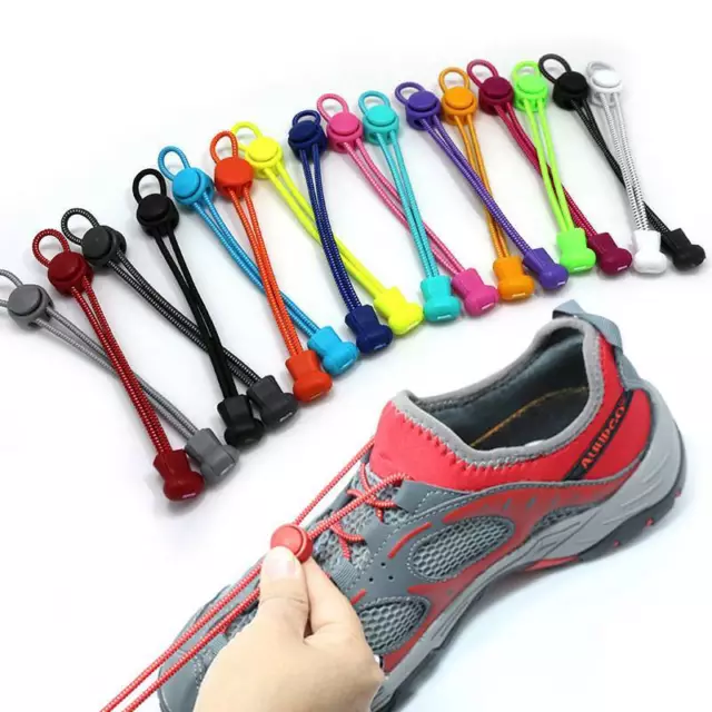 Lock Lace Shoe Laces Elastic Lock Shoe Laces Kids Shoelaces Adults Runners