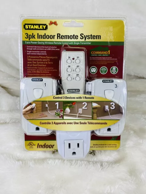 Stanley 3-Pack Indoor Remote System