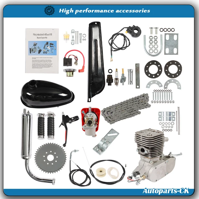 complete motorized bicycle