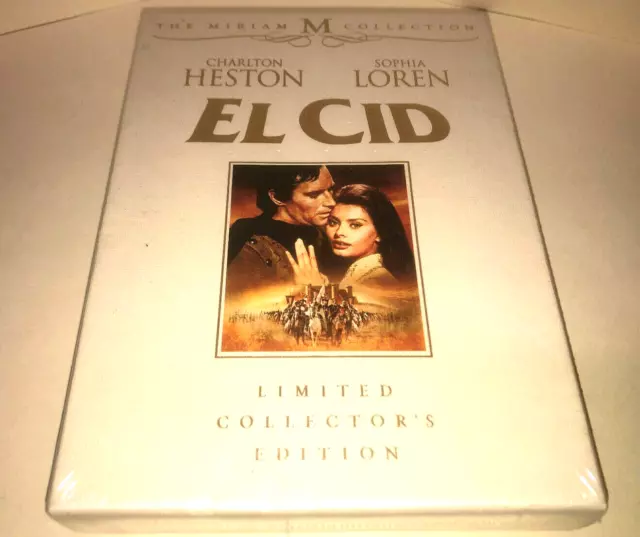 El Cid DVD box set Charlton Heston Sophia Loren Anthony Mann Miklós Rózsa