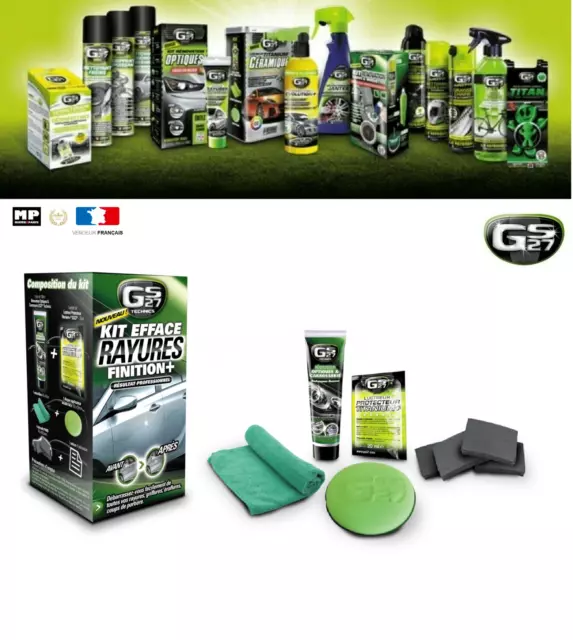 GS27 Kit Efface Rayures Finition  Carrosserie Auto Moto Camion TE172010