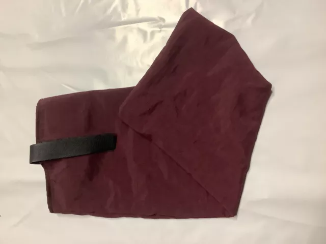 Ecotak Showerproof Rugless Tail Bag - burgundy shetland size Ecotak