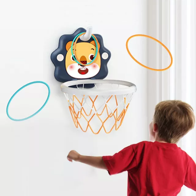 13pcs/Set Boy Girl Basketball Hoop Foldable Gift With Pump Wall Mount For Kids