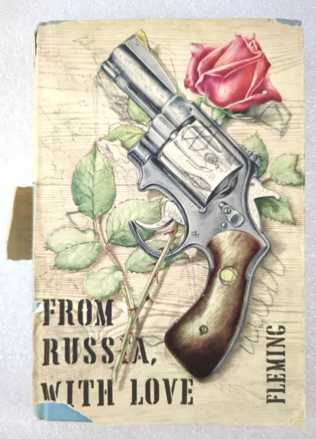 From Russia With Love by Ian Fleming Hardcover  1956 The Book Club London