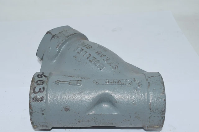 NEW Mueller Steam 2.0-580-01 Cast Iron Y Strainer, 2FNPT, 600SWP