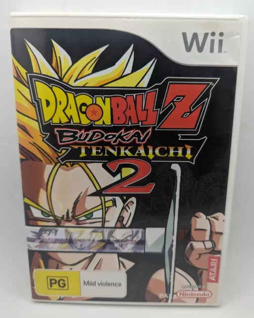 Dragon Ball Z Budokai Tenkaichi 3 (Wii, 2007) Complete W/ Manual