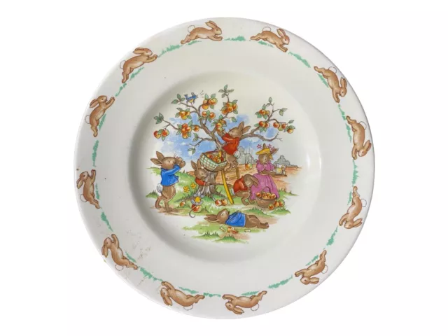 Royal Doulton, BunnyKin, English Fine bone China, Plate VINTAGE