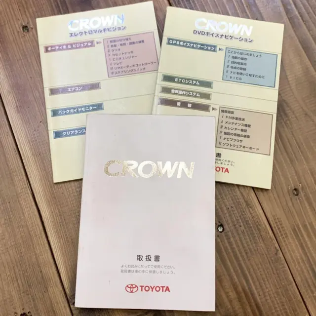 Toyota Crown Instruction Manual/Electro Multi Vision/Dvd Voice Navigation