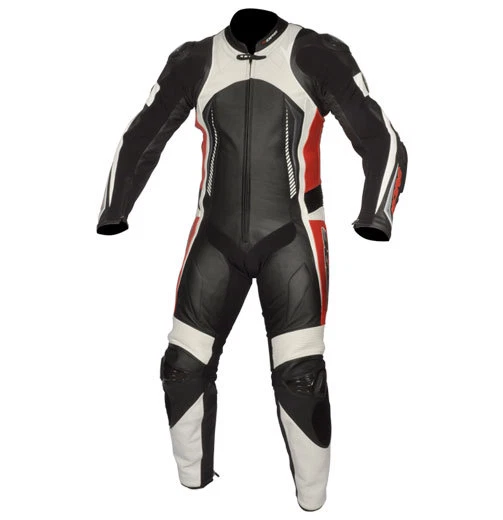Mens A Grade Leather Motorcycle 1PC Suit Motorbike Rider Racing Armour Sports AB