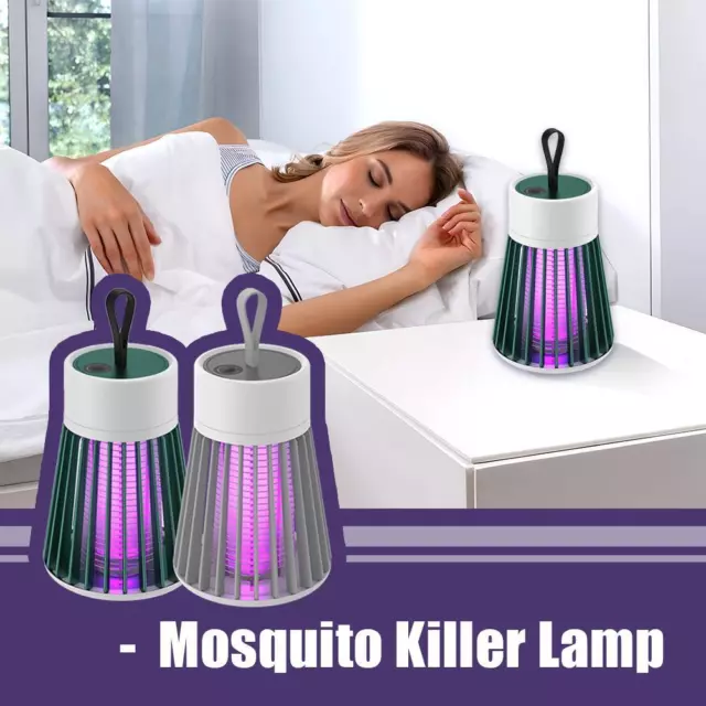 Electric Fly Bug Zapper Mosquito Insect Killer LED Light Trap Pest Control NEW