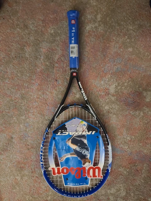 Raquette Tennis Wilson Titanium Impact – Grip 4 1/4, Soft Shock