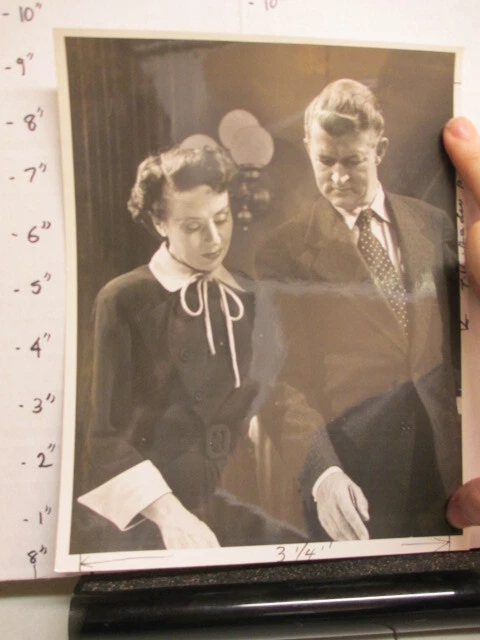 ABC TV show photo 1950s MR. DISTRICT ATTORNEY Vicki Vola Jay Jostyn