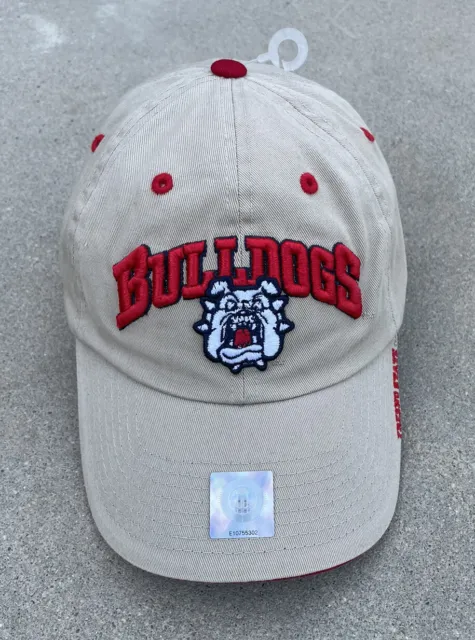New Vintage On Top Of The World NCAA Fresno State Bulldogs Logo Baseball Hat NWT