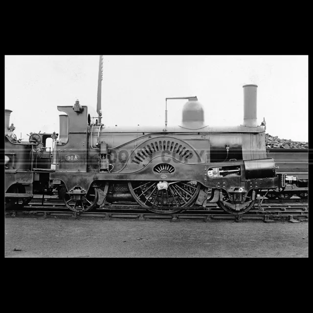 Photo T.000760 STEAM LOCOMOTIVE 90-A NORTH STAFFORDSHIRE RAILWAY NSR TRAIN