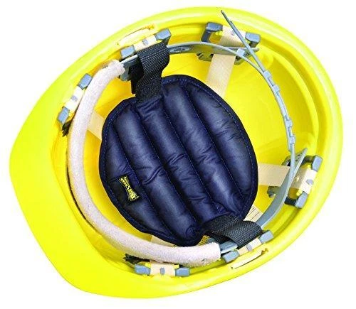 OccuNomix Blue MiraCool Evaporative Cotton Cooling Hard Hat Pad, Navy, 968-018