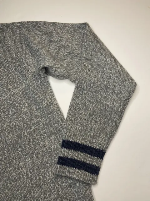LUCKY BRAND MEN'S Alpaca/Wool/Acrylic Gray V-Neck Pullover Sweater ...