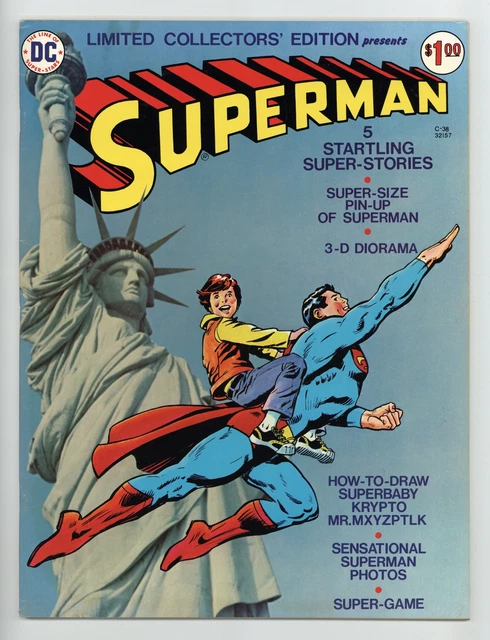 Superman DC Treasury Edition C-38 FN+ 6.5 1975