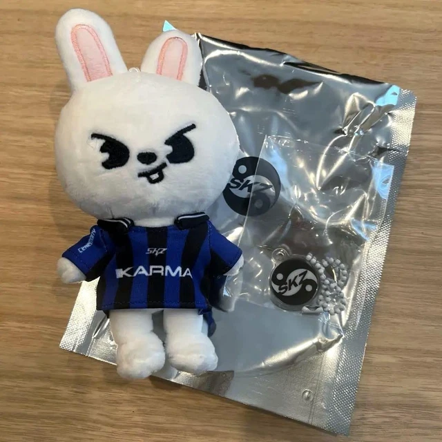 STRAY KIDS SKZOO KARMA Leebit LeeKnow Plush Doll Keychain