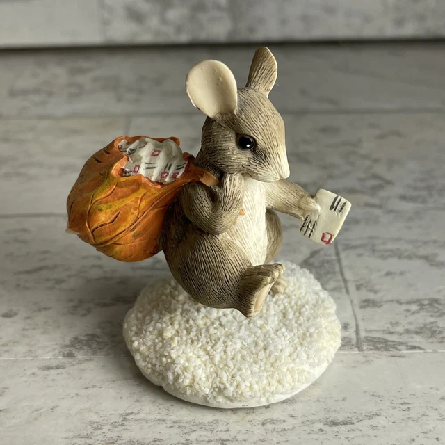Mail Mouse Charming Tails Silvestri #87/573 Autumn Letters Snow.