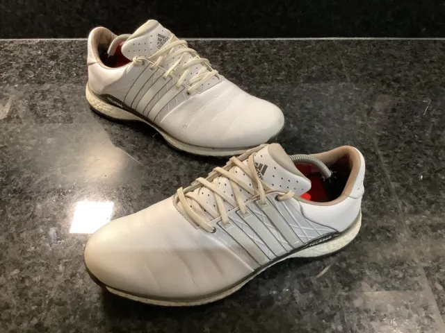 Adidas Tour 360 SL Mens  Waterproof Leather Golf Shoes. Size 10.5